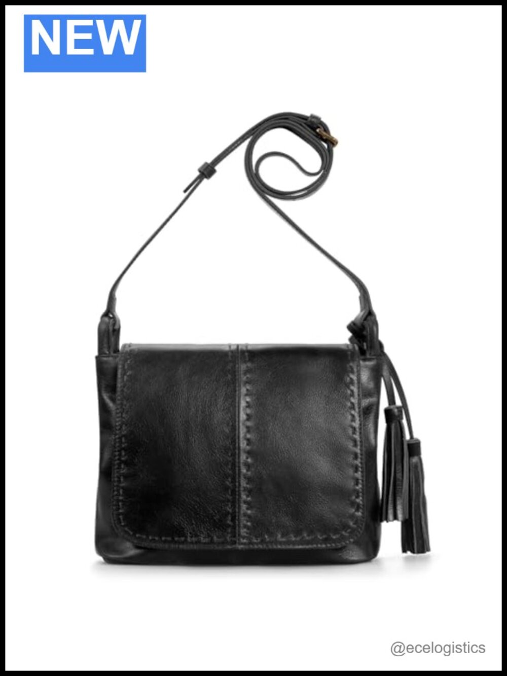 Genuine Leather Vintage Crossbody Bag RFID Multi-Pocket Women Handbag